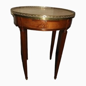 Antique Walnut Bronze and Marble Auxiliar Table-TCS-1804151