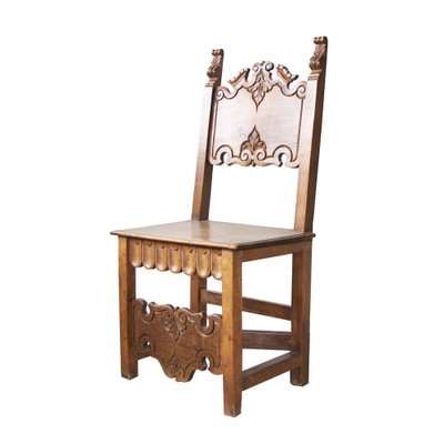 Antique Walnut Chair-YNQ-620068