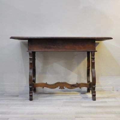 Antique Walnut Desk, 1800s-YNQ-614506