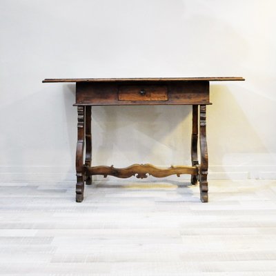 Antique Walnut Desk, 1800s-YNQ-614506