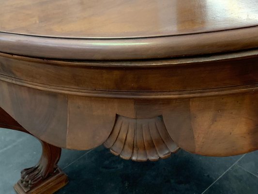 Antique Walnut Directory Table-IJR-566705