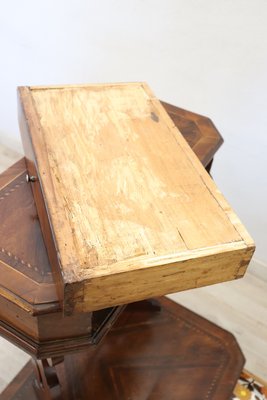 Antique Walnut Kneeler, 1780s-DCO-1360209