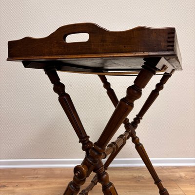 Antique Walnut Serving Table, England, 1880s-ALF-2033549