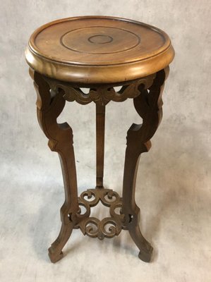 Antique Walnut Side Table, 1900s-SDV-673916