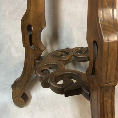 Antique Walnut Side Table, 1900s-SDV-673916