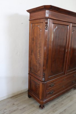 Antique Walnut Wardrobe, 1880s-DCO-1313022