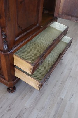 Antique Walnut Wardrobe, 1880s-DCO-1313022