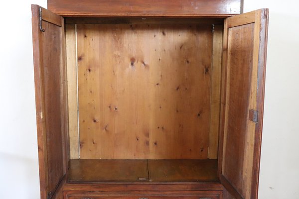 Antique Walnut Wardrobe, 1880s-DCO-1313022