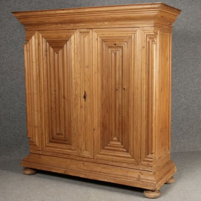 Antique Wardrobe in Softwood, Frankfurt, Germany, 1750s-DXD-1790537