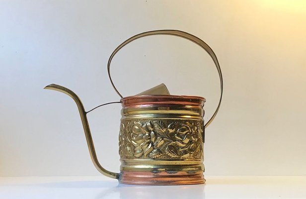 Antique Watering Can in Copper and Brass-LCR-750297