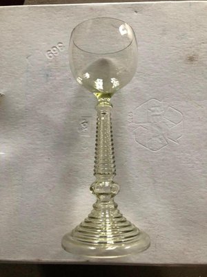 Antique White Wine Glasses, Set of 11-QJM-670152