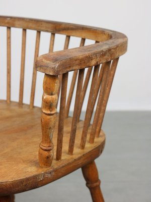 Antique Windsor Chairs with Low Back, Set of 2-HGJ-1318632