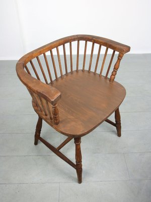 Antique Windsor Chairs with Low Back, Set of 2-HGJ-1318632