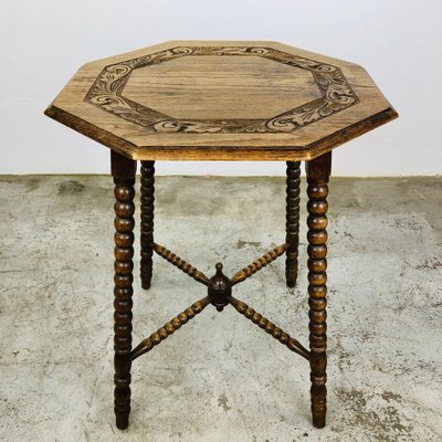 Antique Wood Carving Table-LCQ-1241617