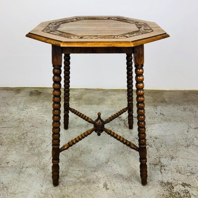 Antique Wood Carving Table-LCQ-1241617