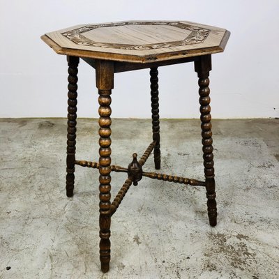 Antique Wood Carving Table-LCQ-1241617