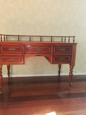 Antique Wood Desk-GEL-1191281