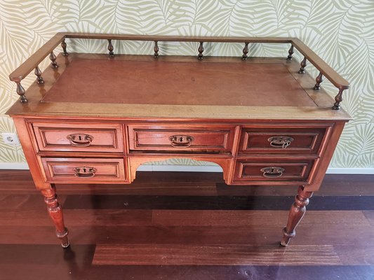 Antique Wood Desk-GEL-1191281