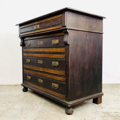 Antique Wood Dresser-LCQ-1342946