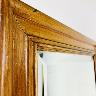 Antique Wood Frame Mirror-LCQ-1343983