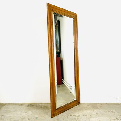 Antique Wood Frame Mirror-LCQ-1343983