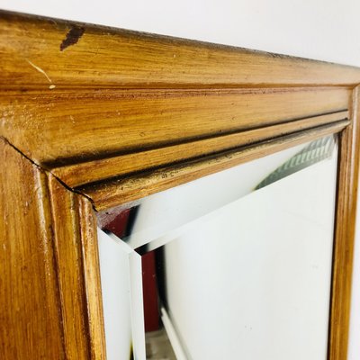 Antique Wood Frame Mirror-LCQ-1343983