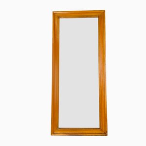 Antique Wood Frame Mirror-LCQ-1343983