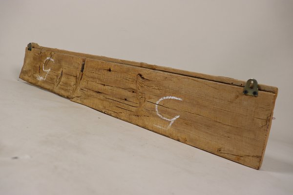 Antique Wood Handcarved Wall Coat Rack, 1890s-UZN-1804122