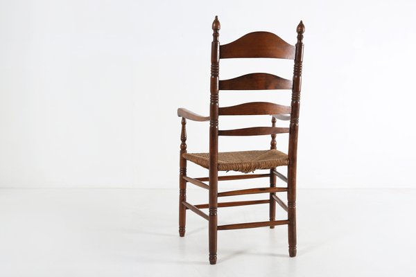 Antique Wooden Armchair, 1900s-YSY-1143379