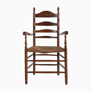 Antique Wooden Armchair, 1900s-YSY-1143379