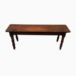 Antique Wooden Bench, 1890s-TUK-2041361