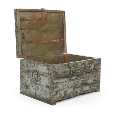 Antique Wooden Chest-NQ-653984