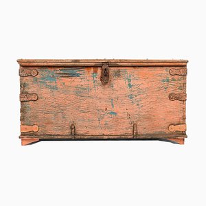 Antique Wooden Chest-NQ-653985