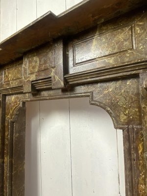 Antique Wooden Fireplace Mantle, 1900s-WZZ-1121749