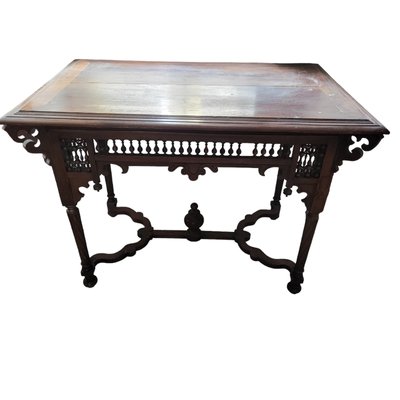 Antique Wooden Hall Table-TCS-1746483