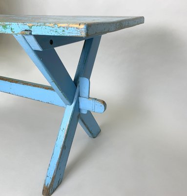 Antique Wooden Side Table with Original Patina, 1910s-TZ-778316