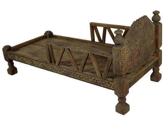 Antique Wooden Swat Valley Prayer Board, Northern Pakistan, 1890s-UZN-1389251