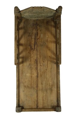 Antique Wooden Swat Valley Prayer Board, Northern Pakistan, 1890s-UZN-1389251