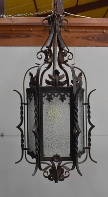 Antique Wrought Iron Landing Lantern-RVK-605952