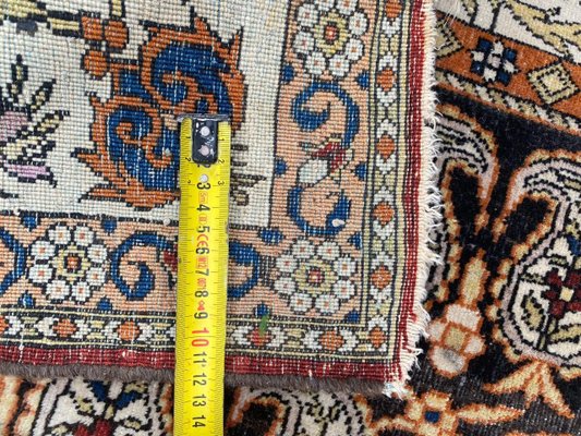 Antique Yazd Rug, 1890s-YMM-1393650