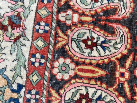 Antique Yazd Rug, 1890s-YMM-1393650