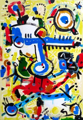 Antoh Mansueto, Jamming, 2014, Acrylic on Canvas-CHG-918008