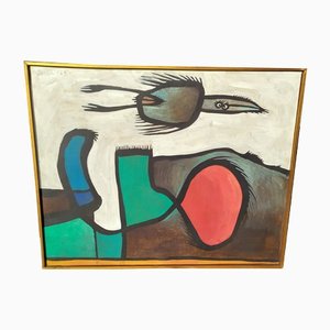 Anton Lutgerink Dartel, Oil on Canvas, 1964, Oil on Canvas, Framed-EI-1134197