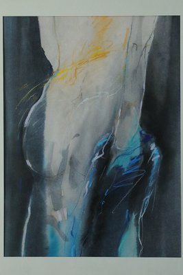 Antoni Karwowski, Nude, 1992, Watercolor & Pastel, Framed-ZAA-1756505