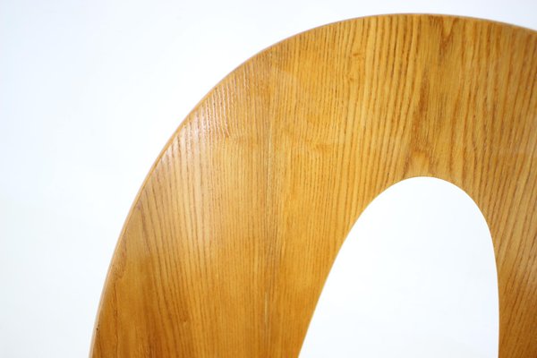 Antoni Suman Chair in Walnut, Czechoslovakia, 1960s-TZ-1724418