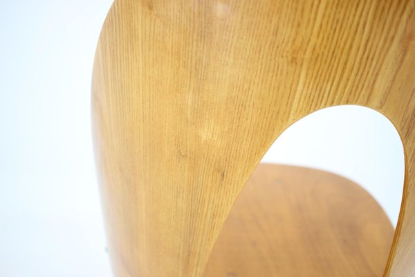 Antoni Suman Chair in Walnut, Czechoslovakia, 1960s-TZ-1724418