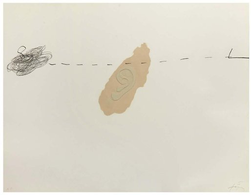 Antoni Tàpies, Orella, 1971, Etching-WM-1315945