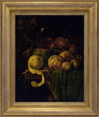 Antonio Celli, Still Life, Early 1990s, Oil on Canvas, Framed-VHF-1210198