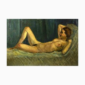 Antonio Feltrinelli, Nude, Painting, 1930s-ZCI-1769980