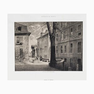 Antonio Fontanesi, Le Bout de la Treille, 19th Century, Original Lithograph-ZCI-783309